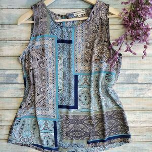 ❗Sale❗ ArtisanNY sleeveless top paisley M